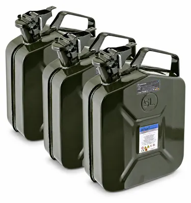 Produktbild von Bituxx 3x Reservekanister 5 Liter MS-17362, KI-generiertes Bild