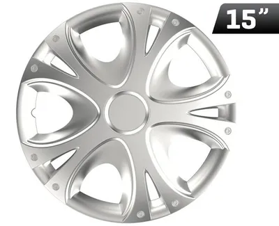 Zdjęcie produktu dla Kołpaki Dynamic silver 15", 4 szt.