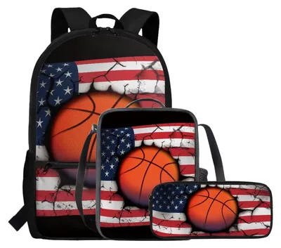 Produktbild von Schultasche-Set mit Lunchbox und Stifteköfferchen für Kinder