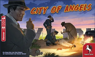 Produktbild von Pegasus City of Angels, Brettspiel, Detektiv, 16 Jahr(e), 30 min