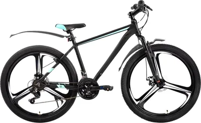 Produktbild von Mountainbike für Herren und Damen – 21-Gang – Aluminiumrahmen 66 cm – Scheibenbremsen – Blau