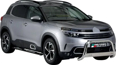 Zdjęcie produktu dla Stalowe progi boczne do Citroen C5 Aircross 2018-2022 czarne