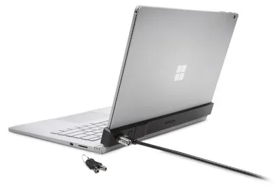 Obrázok produktu pre Kensington K64822M, Čierna, Surface Book 2, Surface Book 3, Surface Book 1, Oceľ, 142 mm, 348 mm, 36 mm