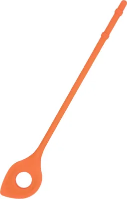 Image de Gundel silicone ustensiles de cuisine, cuillère pointue, cuillère de cuisine orange, longueur 28 cm