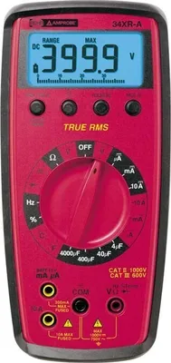 Image de Multimètre numérique Beha-Amprobe Amprobe 34XR-A-D 3454680