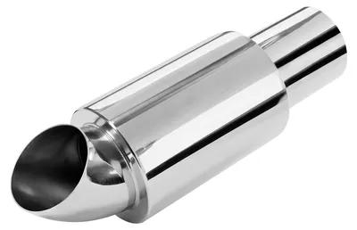 Produktbild von Edelstahl-Auspuffdämpfer mit 63 mm Einlass