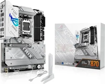 Zdjęcie produktu dla Płyta główna ASUS STRIX X870-A GAMING WIFI, Socket AM5, DDR5, Wi-Fi