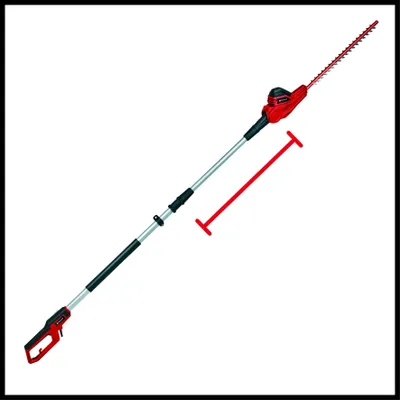 Produktbild von Elektro-Stab-Heckenschere GC-HH 5056 (rot/schwarz, 500 Watt)