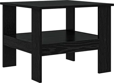 Produktbild von "WINTER SALE"Couchtisch - Wohnzimmer Tisch modern - Schwarz Eichen-Optik 57 x 55 x 45 cm Holzwerkstoff - Kaffeetisch NEU1907153