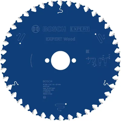 Productafbeelding van EXPERT Houtzaagblad, 190x2,6/1,6x30 mm, Z40