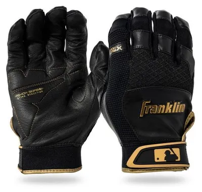Image de Gants de Batting Franklin Shok Sorb X Noir