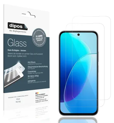Image de 2x Protection ecrán pour Vivo Y6 5G Verre souple Film Protecteur 9H dipos