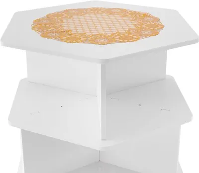 Image de Étagère à chaussures - 7 niveaux rotatifs - Autoportante - 30x30x165,5 cm - PVC - Pour salon