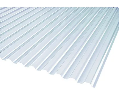 Obrázek produktu pro Plastová deska Bravo 2000 x 900 x 0,7 mm trapézová čirá