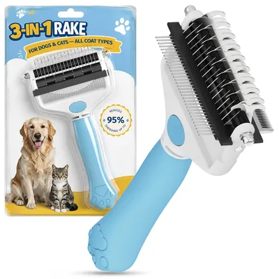 Produktbild von 3-in-1-Entwirrungskamm für Haustiere