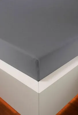 Produktbild von Jersey-Bezug für Seitenschläferkissen Kissenbezug 40x140 cm Baumwolle  Grau