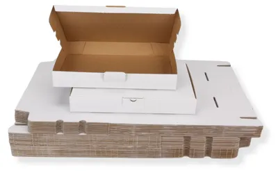 Produktbild von Maxibriefkarton DIN A4 - 350 x 250 x 50 mm, weiß 75 Stück