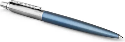 Produktbild von Parker Jotter Kugelschreiber | Waterloo Blue | Mittlere Spitze | Blaue Tinte | Geschenkbox
