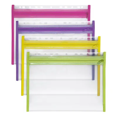 Immagine prodotto di VELOFLEX 4354000 4 4er Reißverschlussbeutel XS A4