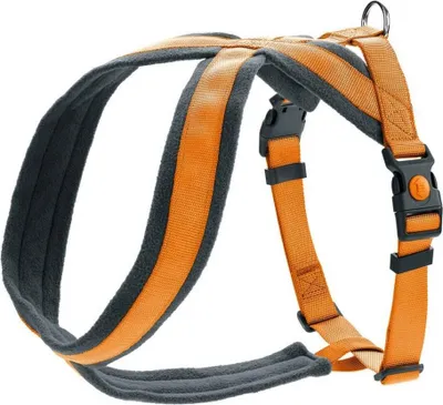 Produktbild von Hundegeschirr Hunter London Comfort 63-82 cm Orange Größe M/L