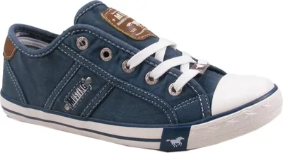 Produktbild von Mustang 1099-302-87 Schuhe Damen Schnürer Sneaker Canvas , Größe:37 EU, Farbe:Türkis