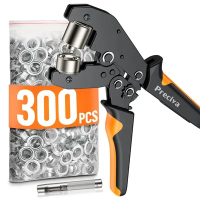 Ösenzange mit 300 Ösen (10 mm) – für Planen, Leder, Stoff