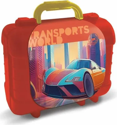 Produktbild von Reiseset - MULTIPRINT - 42930 - 5 Transportstempel, 10 Bleistifte