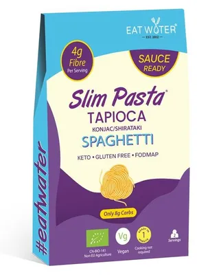MAKARON (Z TAPIOKI I KONJAC) SPAGHETTI BEZGLUTENOWY BIO 200 g - SLIM (EAT WATER)