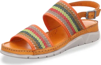 Produktbild von Gemini Damen Sandale orange Größe 40