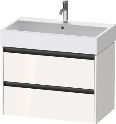 Produktbild von Duravit Ketho.2 Wastafelonderkast 78,4x46x54,9 cm Hoogglans Wit