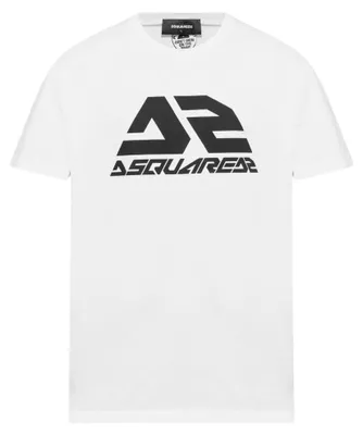 Produktbild von DSquared2 - T-Shirt für Herren, Logo, "Cool Fit" SY3904 (XL) (Weiß)