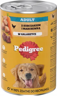 Produktbild von PEDIGREE® Adult Dose in Gelee mit Huhn und Karotte 1,2kg