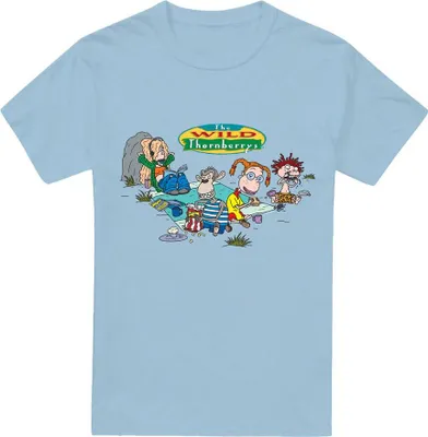 Image de The Wild Thornberrys - T-shirt pour homme TV6695 (M) (Bleu clair)