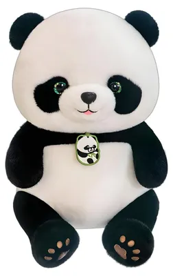 Immagine prodotto di Orsacchiotto panda, peluche, 27 cm, nero