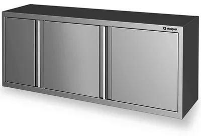 Image de Armoire suspendue avec portes battantes 1800x300x600 mm, soudée
