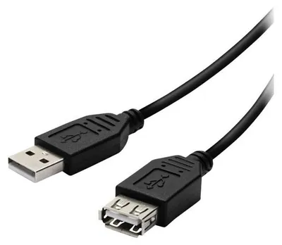 Obrázek produktu pro ViVanco™VVITUSB30MFK, 3 m, USB A, USB A, USB 2.0, Černá