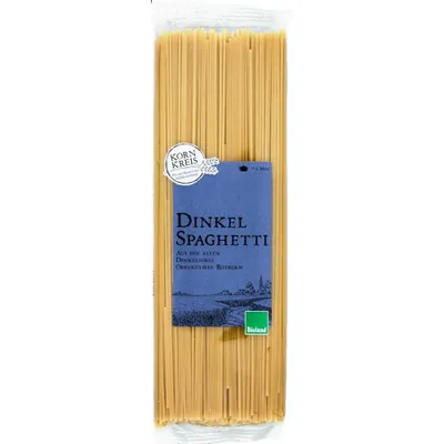 Produktbild von Dinkel-Spaghetti hell 500g