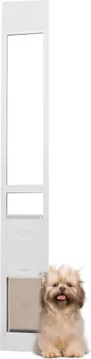 Produktbild von Hundetür für Glasschiebetüren 75 7/8"-80 11/16" Höhenverstellbar M