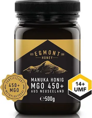 Produktbild von Egmont Manukahonig 500g MGO 450+