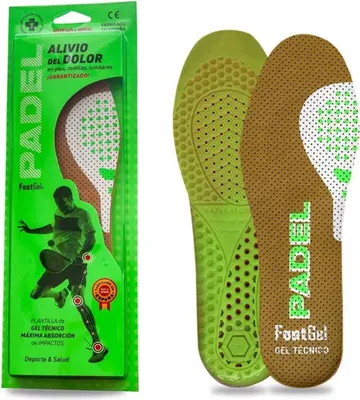 Produktbild von Footgel Padel Tennis Gel Insoles, Grösse:35-38