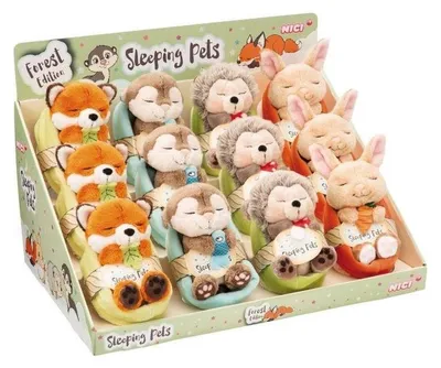 Immagine prodotto di NICI Peluche Sleeping Pets Forest, assortiti. 0