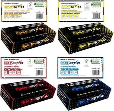 Immagine prodotto di SKINSTAR Hydrocarbon & Marathon Wax Mix professionale per sci di fondo 500g