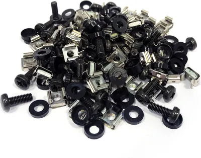 Produktbild von Montagesatz M6 (50Stück/Packung) - 16mm SCHWARZ