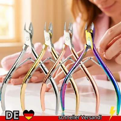 Produktbild von 1-teiliger Nagelhautzange Hochwertiger Nagelhautschneider aus Edelstahl für