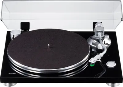 Obrázek produktu pro TEAC TN-3B-SE/B, Gramofon s řemínkovým náhonem, Manuální, Černá, 33,45 ot/min, 33 1/3,45 ot/min, MM-type (VM-type)