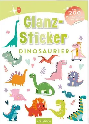Zdjęcie produktu dla Glanz-Sticker - Dinosaurier