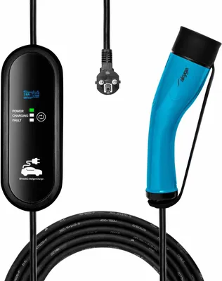 Produktbild von AKYGA AK-EC-19 Mobile Ladestation Ladestecker Typ 2 CEE 7/7 IP55