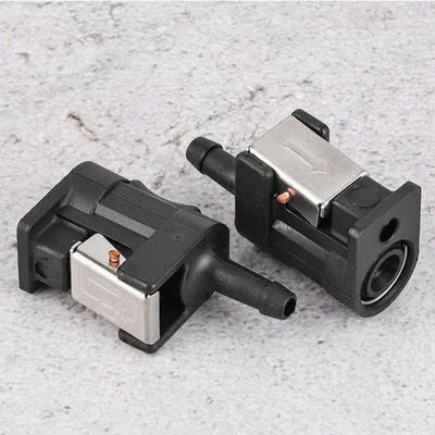 2 Stück 8mm Kraftstoffschlauch weiblicher Tankanschluss für Außenbordmotoren und Kraftstoffleitungen