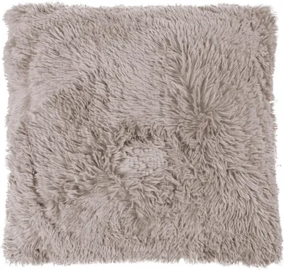 Produktbild von Kissen - 50 x 50 cm - Sandfarben - Polyester - Velours