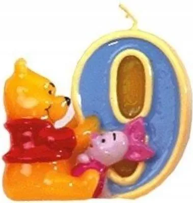 Immagine prodotto di Winnie the Pooh & Piglet Candela per torta dell'amicizia numero 9